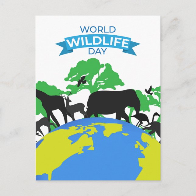World Wildlife Day Postcard (Front)