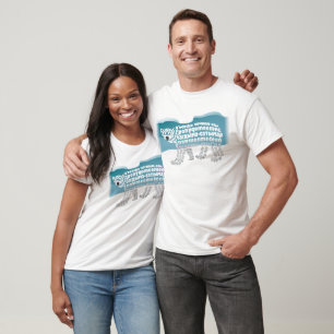 World Word Polar Bear T-Shirt