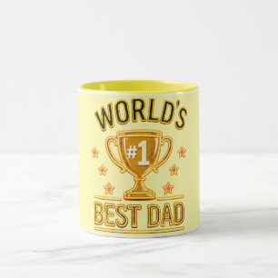 World's #1 Best Dad Coffee Mug