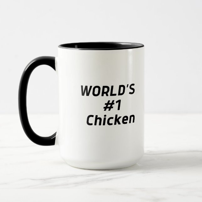 World's #1 Chicken Mug (Left)