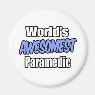 World's Awesomest Paramedic Magnet