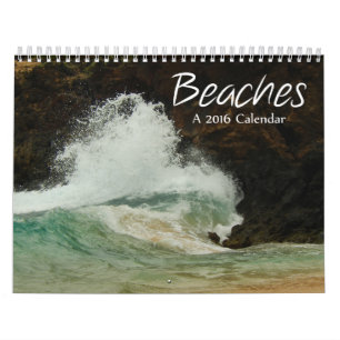 World's Beaches 2016 Calendar