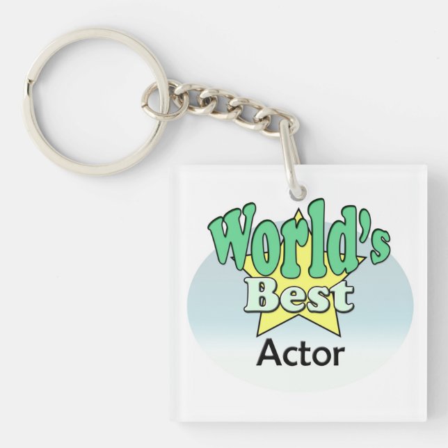 World's best Actor Key Ring (Front)