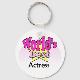 World's Best Actress Key Ring
