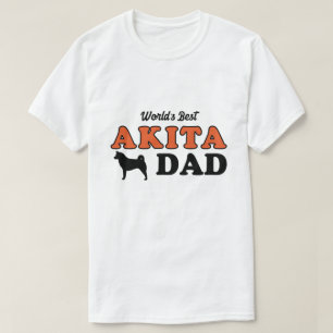 World's Best Akita Dad T-Shirt