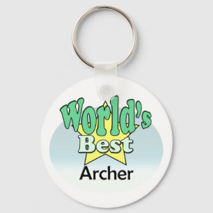 World's Best Archer Key Ring