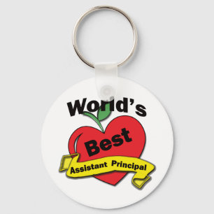 World's Best Assistant Principal Key Ring