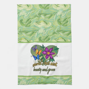 World's Best Aunt Beauty And Grace Tea Towel