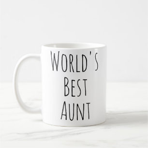 World's Best Aunt Coffee Mug