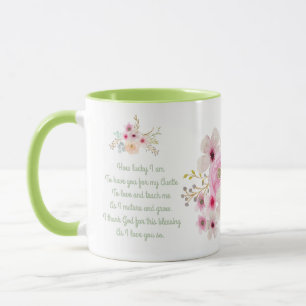World's Best AUNTIE MUG POEM, Personalised