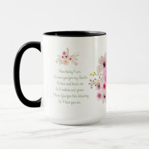 World's Best AUNTIE MUG POEM, Personalised