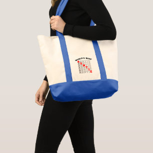 World's Best Auntie Tote Bag