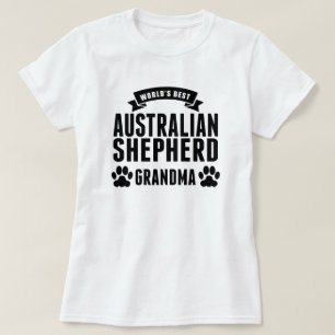 World's Best Australian Shepherd Grandma T-Shirt