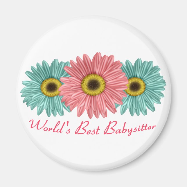 World's Best Babysitter Magnet (Front)