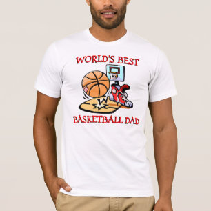 Worlds Best Basketball Dad T-Shirt