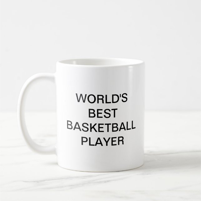 World's best Basketball player Coffee Mug (Left)