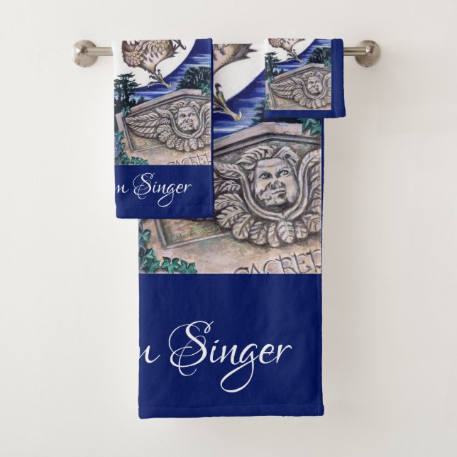 World's Best Bathroom Singer Bath Towel Set (Insitu)