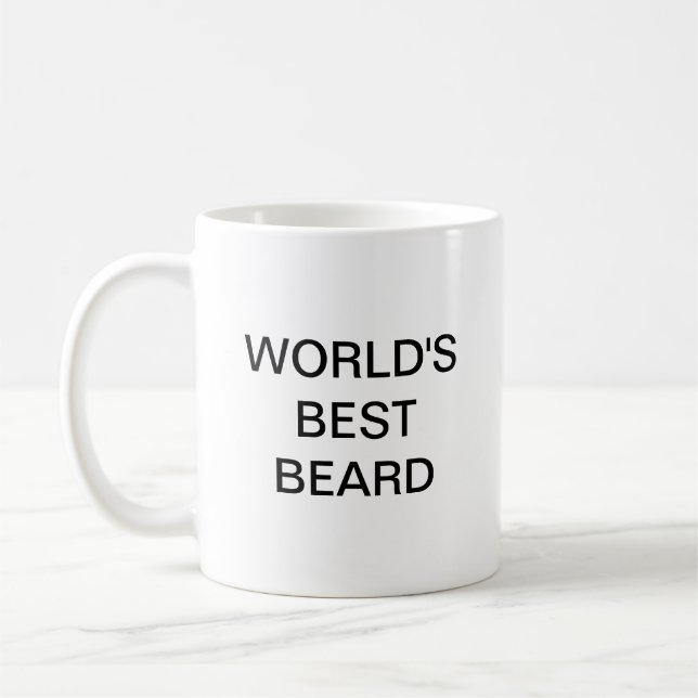 World's best beard Coffee Mug (Left)