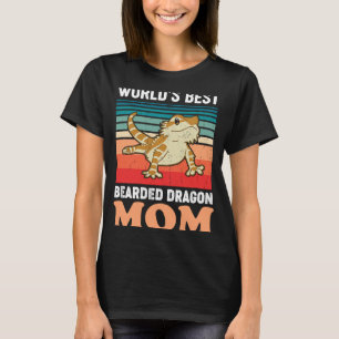 World's Best Bearded Dragon Mum Bearded Dragon T-Shirt