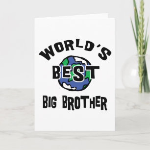 World's Best Big Brother Holiday Card