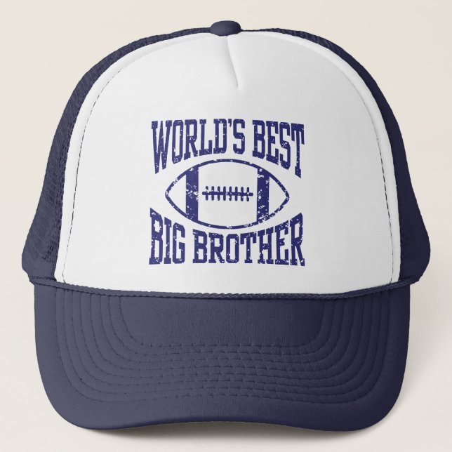 World's Best Big Brother Trucker Hat (Front)