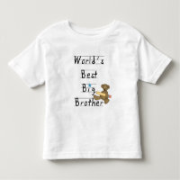 World's Best Big Brother Tshirts and Gifts