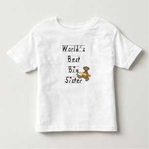 World's Best Big Sister Toddler T-Shirt