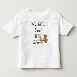 World's Best Big Sister Toddler T-Shirt