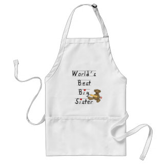World's Best Big Sister Tshirts and Gifts Standard Apron