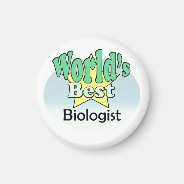 World's Best Biologist Magnet (Front)