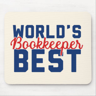 World's Best Bookkeeper Mouse Pad