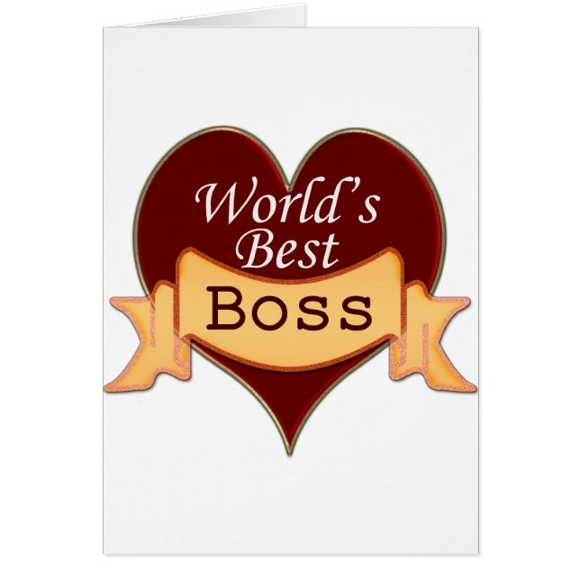World's Best Boss (Front)