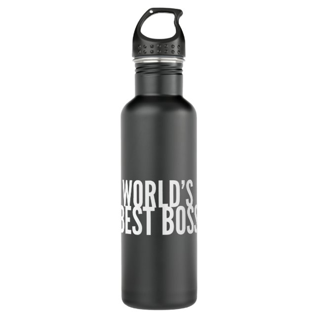 Worlds Best Boss 710 Ml Water Bottle (Front)