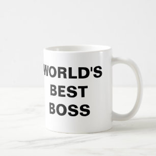 World's best boss coffee mug