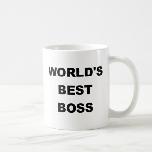World's Best Boss Coffee Mug