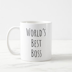 World's Best Boss Coffee Mug