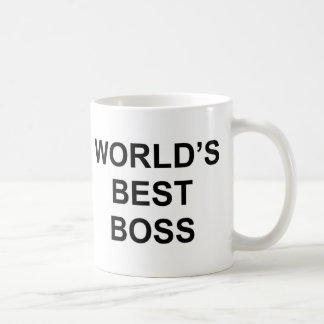 World's Best Boss Coffee Mug