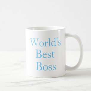 Worlds Best Boss Coffee Mug