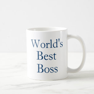 Worlds Best Boss Coffee Mug