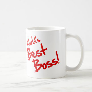 World's Best Boss Coffee Mug