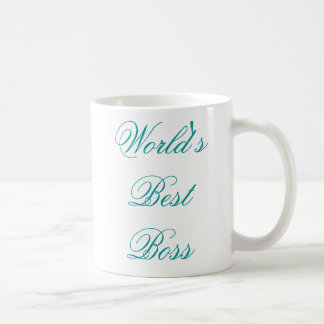 Worlds Best Boss Coffee Mug