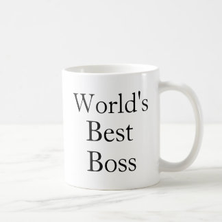 Worlds Best Boss Coffee Mug