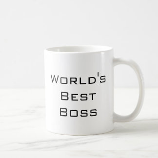 World's Best Boss Gift Mug