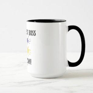 World's Best Boss Hands Down Coffee Mug
