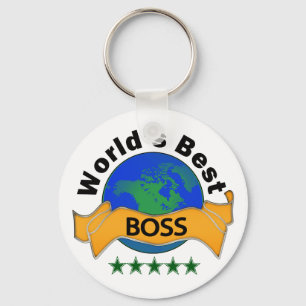 World's Best Boss Key Ring