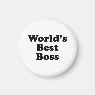 World's Best Boss Magnet