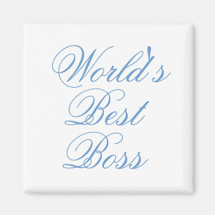 Worlds Best Boss Magnet