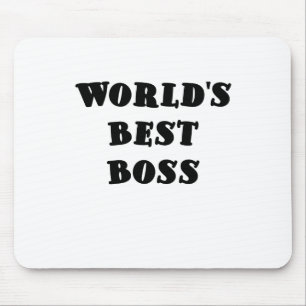 Worlds Best Boss Mouse Pad