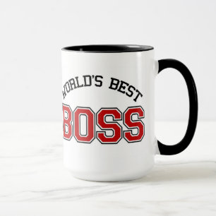 WORLD'S BEST BOSS MUG