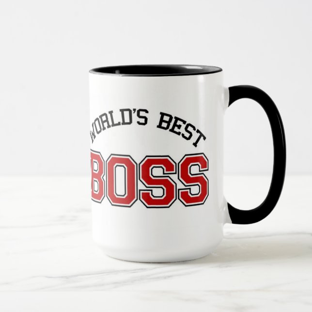 WORLD'S BEST BOSS MUG (Right)